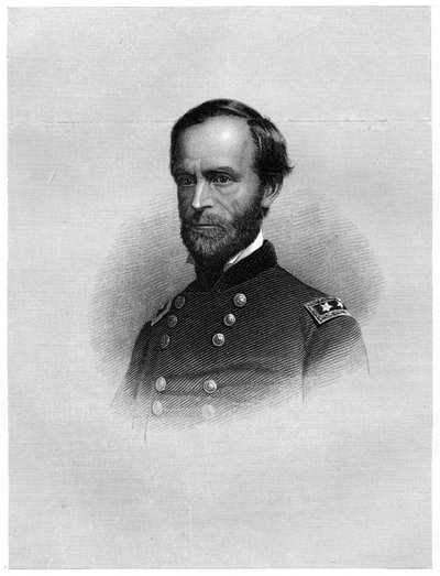 William Tecumseh Sherman, Amerikaanse soldaat, zakenman, opvoeder en auteur, 1872 door Unbekannt