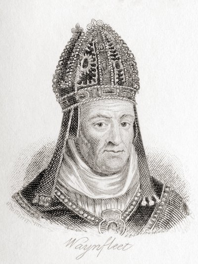 William Waynflete geboren William Patten, c. 1398 - 1486 door Unbekannt