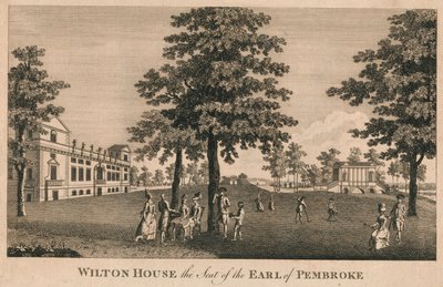 Wilton House, de zetel van de graaf van Pembroke, 1779 door Unbekannt