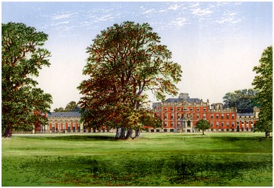 Wimpole Hall, Cambridgeshire, huis van de graaf van Hardwicke, ca. 1880 door Unbekannt