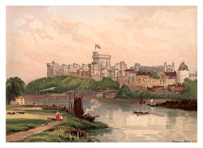 Windsor Castle, 1880 door Unbekannt