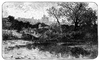 Windsor Castle, Berkshire, 1900 door Unbekannt