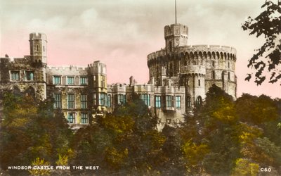 Kasteel Windsor vanuit het Westen, 1935 door Unbekannt