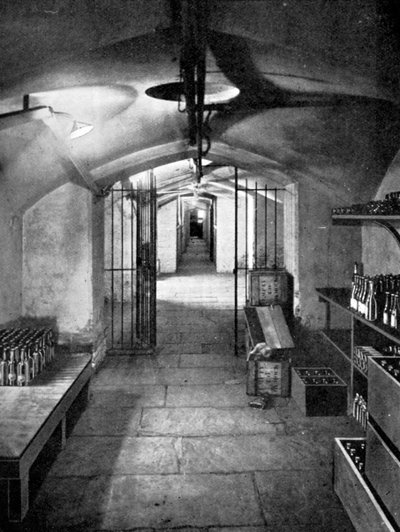 Wijnkelders van het Lagerhuis, Westminster, c1905 door Unbekannt