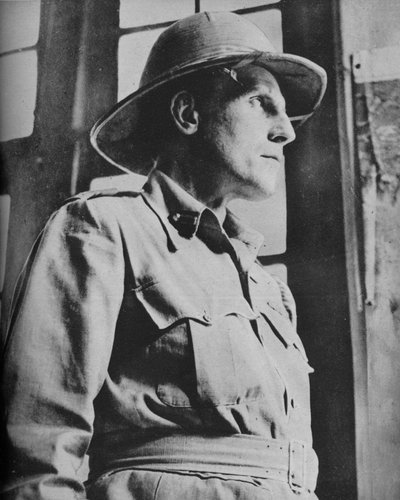 Wingate, kapitein van de Chindits, 1943-44 door Unbekannt