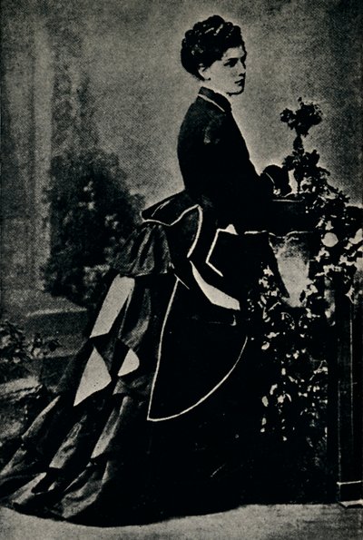 Winston Churchills Amerikaanse moeder, c. 1880s, 1945 door Unbekannt