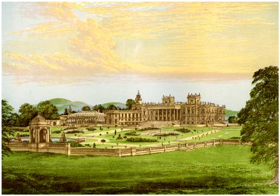 Witley Court, Worcestershire, huis van de graaf van Dudley, ca. 1880 door Unbekannt