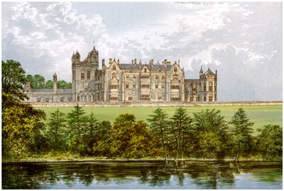 Worsley Hall, Lancashire, huis van de graaf van Ellesmere, c1880 door Unbekannt