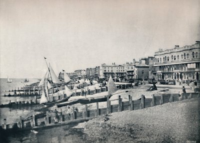 Worthing - Algemeen Uitzicht op de Voorzijde, 1895 door Unbekannt