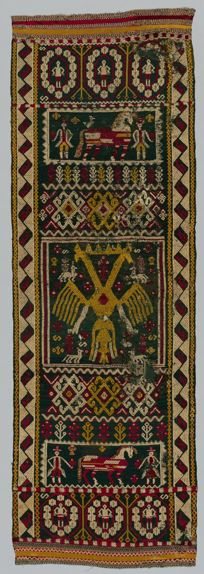 Geweven kist of bedekking, 1700s door Unbekannt