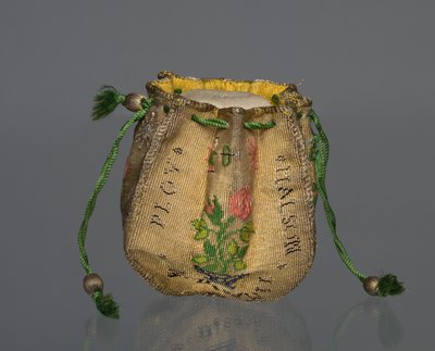 Geweven Portemonnee, 1700s door Unbekannt