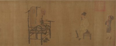 Xiao Yi verkrijgt het Lanting-manuscript van de monnik Biancai door Unbekannt