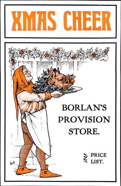 Kerstvreugde - Borlans Provision Store door Unbekannt