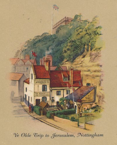 Ye Olde Trip to Jerusalem, Nottingham door Unbekannt