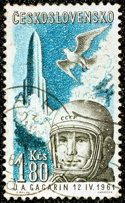 Joeri Gagarin, Sovjet-Russische kosmonaut, 1961 door Unbekannt