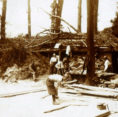 Zouaven, Nieuwpoort, Vlaanderen, België, ca. 1914-ca. 1918 door Unbekannt