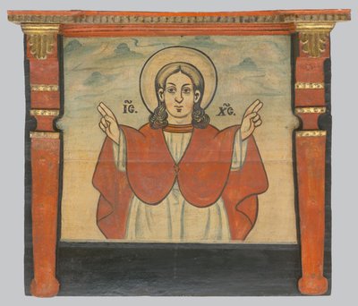 Zegenende Christus Emanuel door Unbekannt