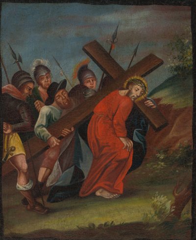 Simon van Cyrene door Unbekannt