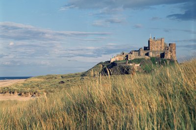 Bamburgh Castle, Northumberland door Unbekannt Unbekannt