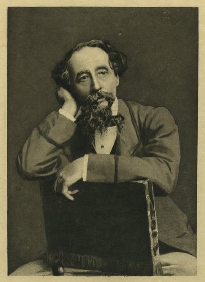 Charles Dickens, portret naar foto door Herbert Watkins (b.1828) door Unbekannt Unbekannt