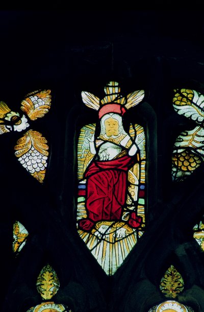 Christus toont de vijf wonden door Unbekannt Unbekannt