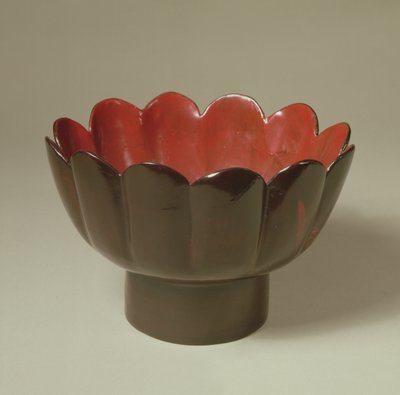 Beker, Song-dynastie (960-1279) (gelakt hout) door Unbekannt Unbekannt