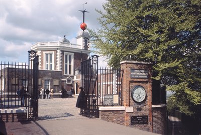 Ingang van het National Maritime Museum door Unbekannt Unbekannt
