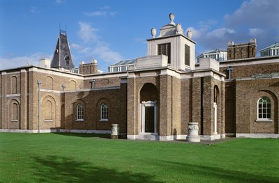 Exterieur van Dulwich Picture Gallery, Londen door Unbekannt Unbekannt