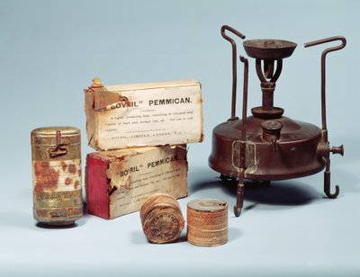 Voedsel meegenomen op Scotts Antarctische expeditie, 1901-4 door Unbekannt Unbekannt