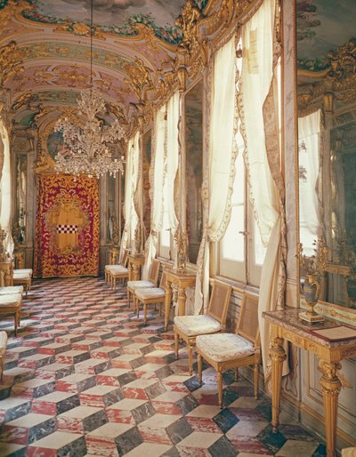 Galerij van Spiegels met fresco