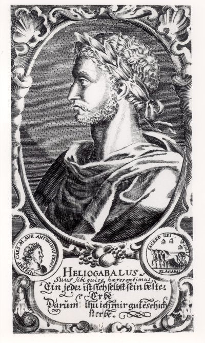 Heliogabalus (204-222 AD) door Unbekannt Unbekannt