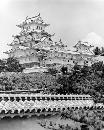 Kasteel Himeji, Kyoto, voltooid in 1609 door Unbekannt Unbekannt