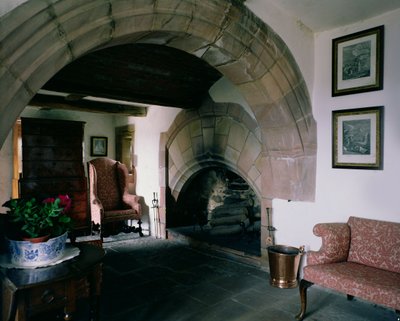 Interieur van Lindisfarne, Holy Island, ontworpen door Sir Edwin Lutyens door Unbekannt Unbekannt