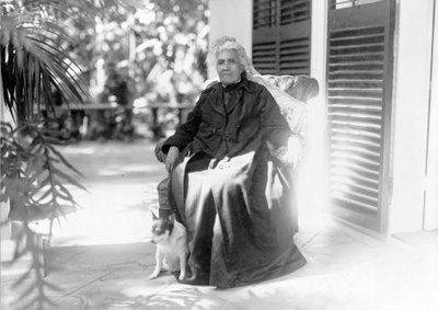 Liliuokalani, koningin van Hawaï, ca. 1917 door Unbekannt Unbekannt