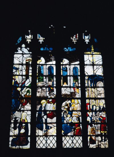 Geboorte, Aanbidding der Wijzen en Presentatie in de Tempel, ca. 1500 door Unbekannt Unbekannt