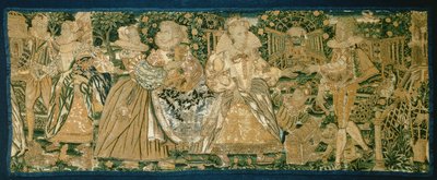 Borduurwerk Valance, ca. 1575 door Unbekannt Unbekannt