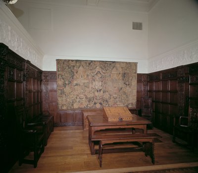 Paneelkamer in het Victoria and Albert Museum door Unbekannt Unbekannt