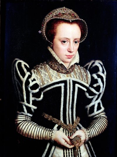 Portret van een Dame, mogelijk Mary Queen of Scots door Unbekannt Unbekannt