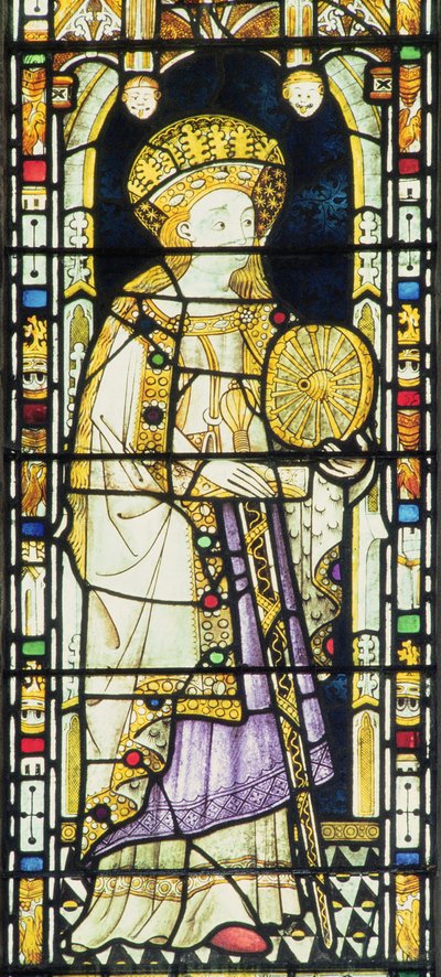 St. Catherine, Brits, 15e eeuw door Unbekannt Unbekannt
