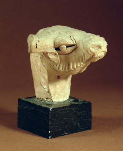 Terracotta kameelkop, Mohenjodaro, 2300-1750 v.Chr. door Unbekannt Unbekannt