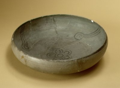 Terracotta beschilderd grijs aardewerk, Hastinapur, 800-400 v.Chr. door Unbekannt Unbekannt