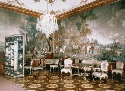 De Napoleon Kamer in Schloss Schönbrunn door Unbekannt Unbekannt