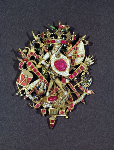 De Naseby Juweel, ter herdenking van de Slag bij Naseby in 1645 door Unbekannt Unbekannt