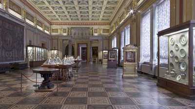 De Raphael-kamer in de Hermitage door Unbekannt Unbekannt