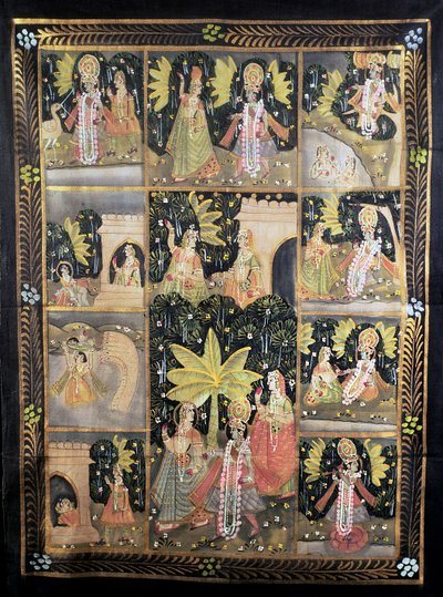 Het Verhaal van Krishna en zijn Tien Incarnaties door Unbekannt Unbekannt