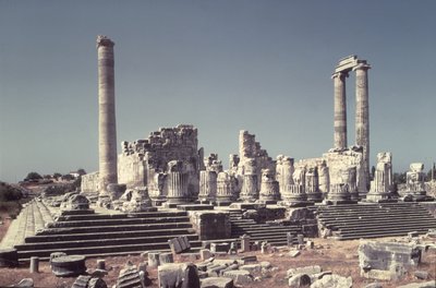De Tempel van Apollo, ca.300 v.Chr. door Unbekannt Unbekannt