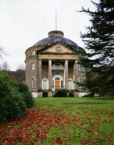 Uitzicht op Belle Isle House, Lake Windermere, gebouwd 1774-ca. 1781 door Unbekannt Unbekannt