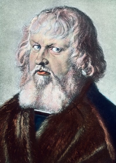 Een Duitse burger van Albrecht Dürer door Unbekannter Künstler