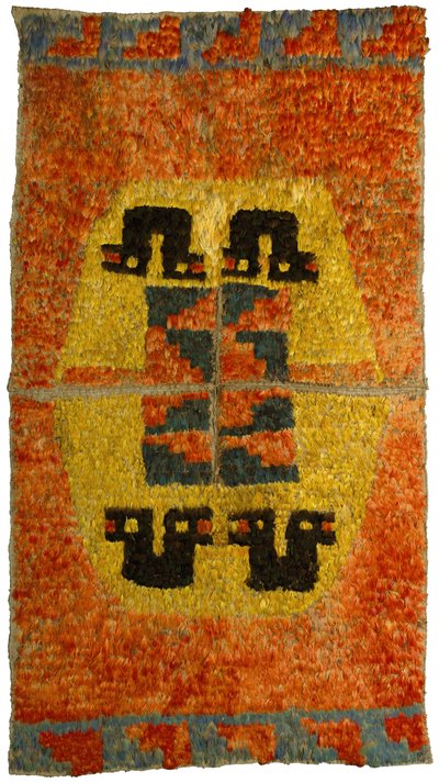 Een Nazca-Huari veer tuniek, ca. 700-1100 door Unbekannt