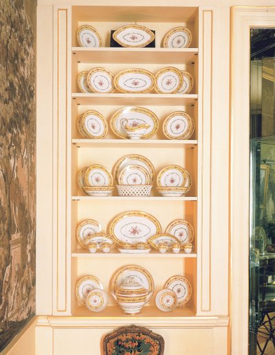 Een Parijs (Rue des Crussol) diner servies, ca. 1792-95 door Unbekannt